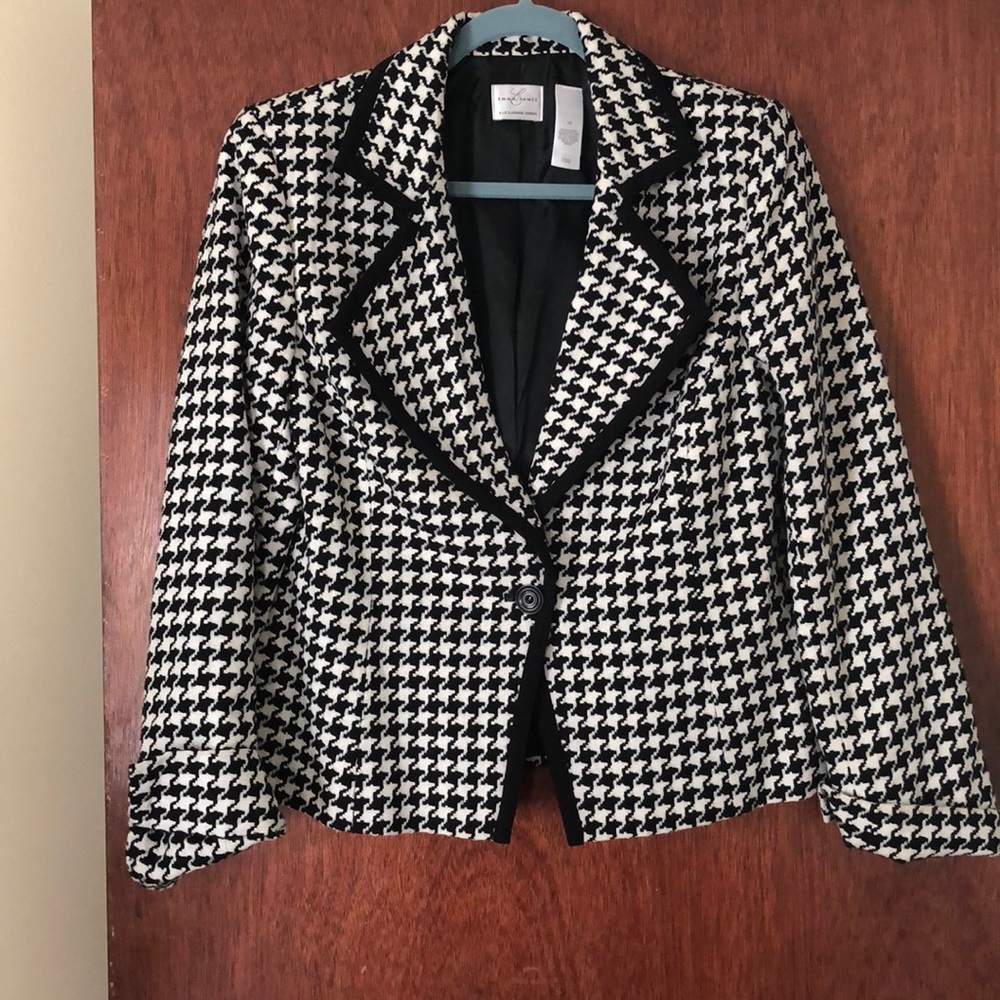 Houndstooth Blazer